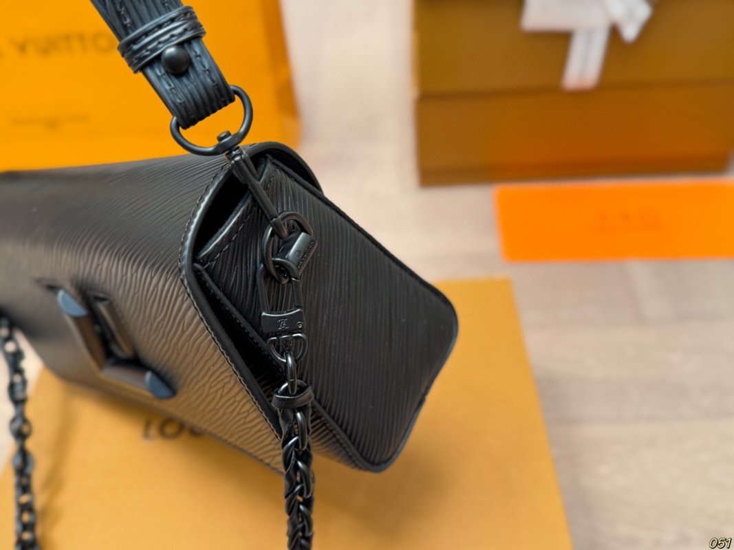 Louis Vuitton Twist Black EPI Leather Crossbody Bag view