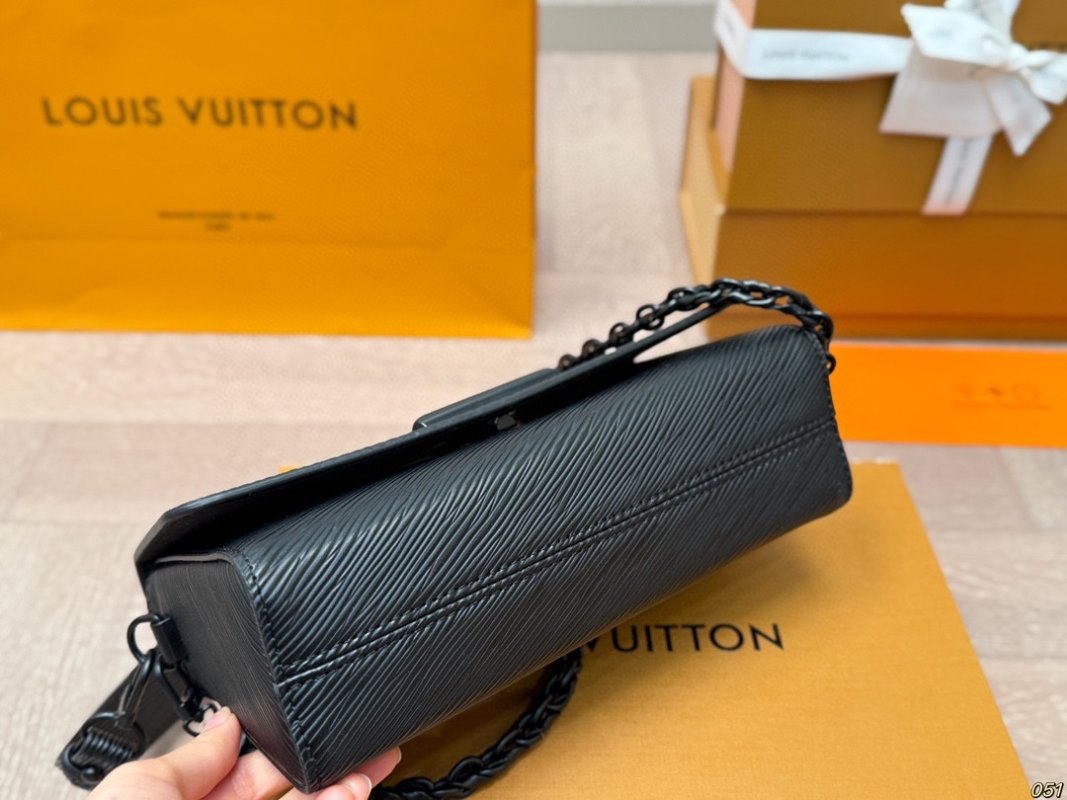 Louis Vuitton Twist Black EPI Leather Crossbody Bag view