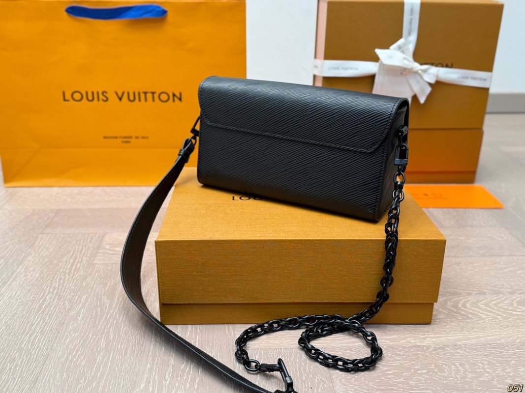 Louis Vuitton Twist Black EPI Leather Crossbody Bag view