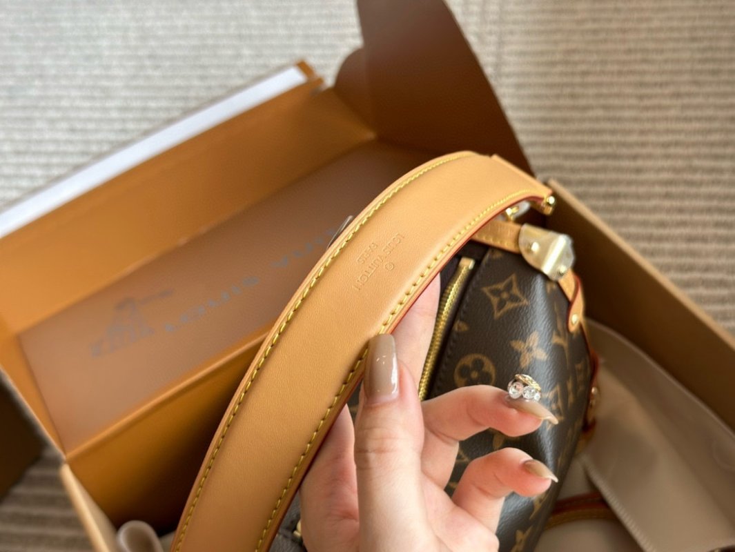 Louis Vuitton Trunk Monogram Canvas Shoulder Bag Brown view