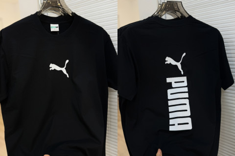 Puma Classic Logo Black T-Shirt view 3