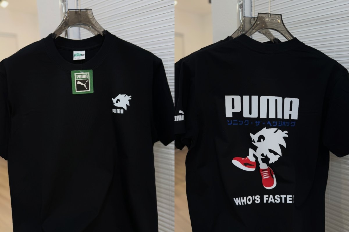 Puma Classic Logo Black T-Shirt view