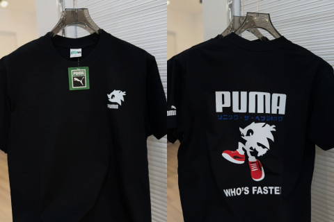 Puma Classic Logo Black T-Shirt view 4