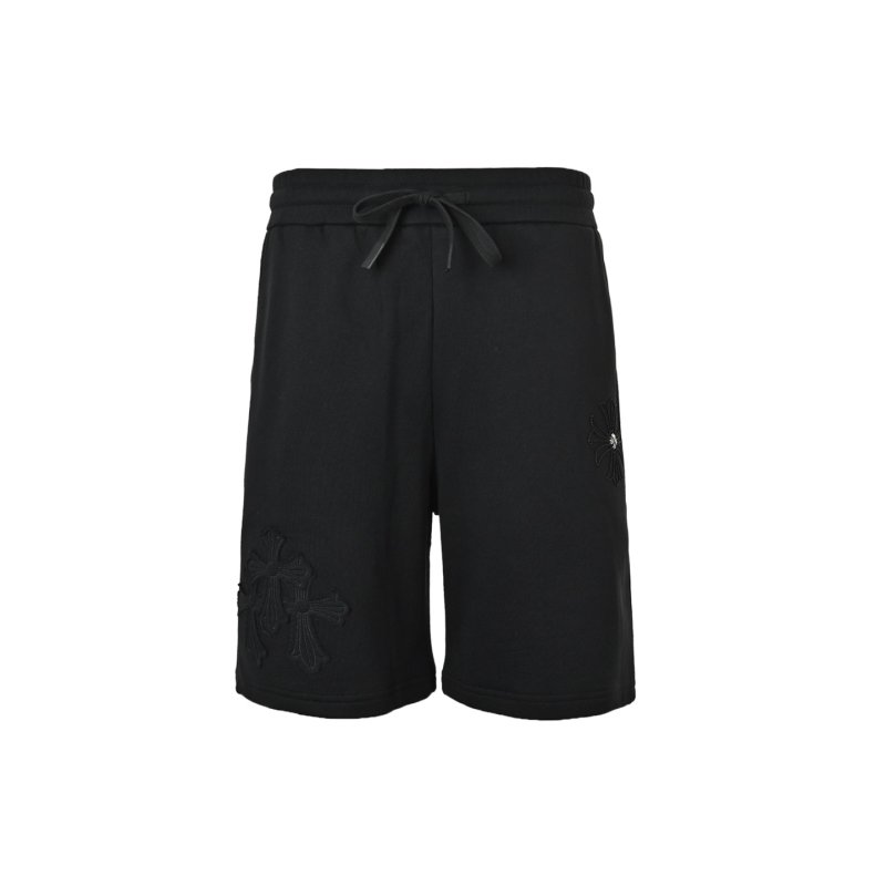 Chrome Hearts Black Embroidered Shorts view