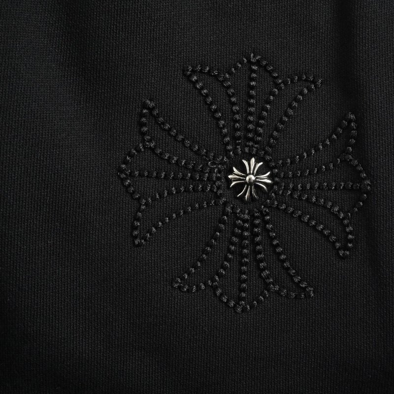 Chrome Hearts Black Embroidered Shorts view