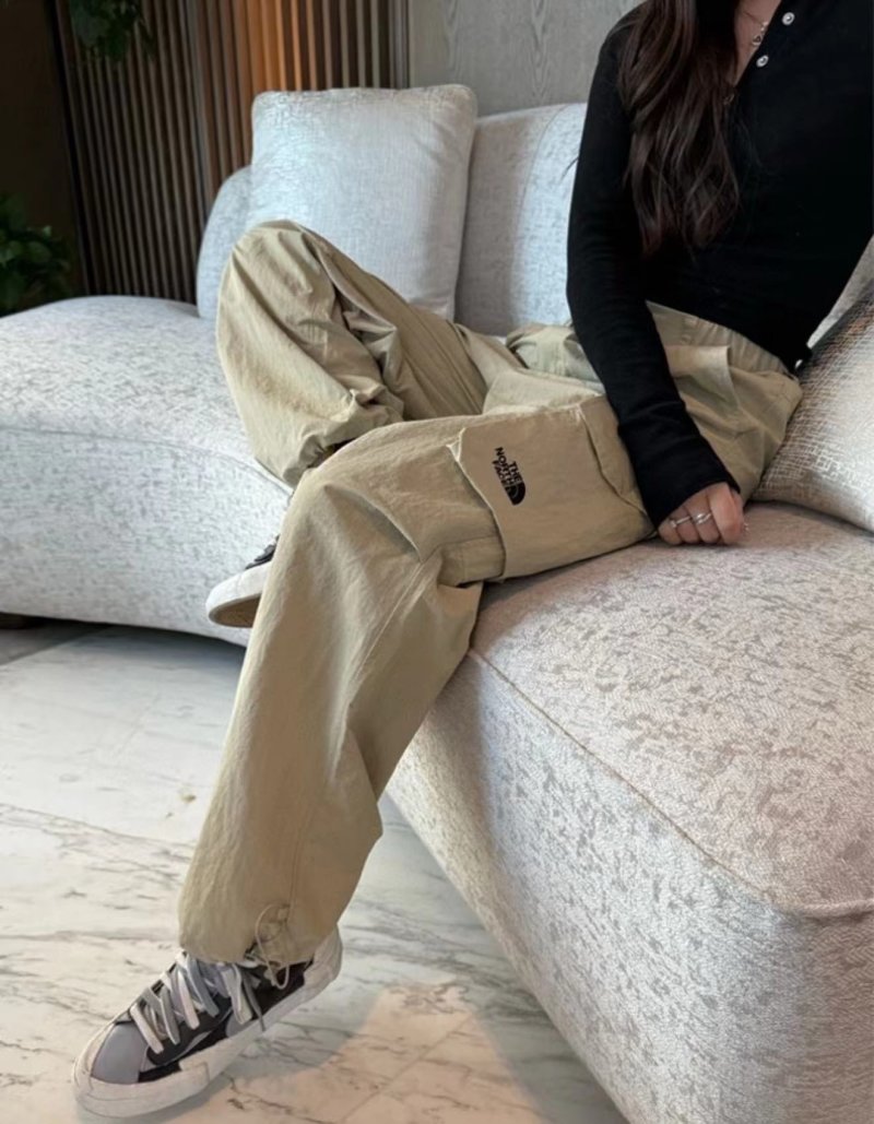 The North Face Beige Nylon Cargo Pants