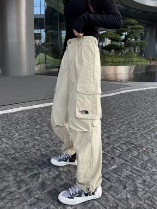 The North Face Beige Nylon Cargo Pants view 3