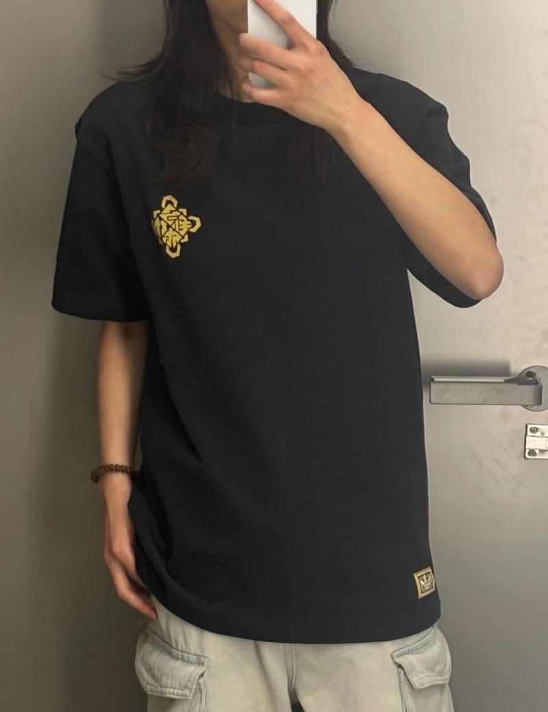 Adidas Originals Black Graphic T-Shirt with Vintage Dog Print view