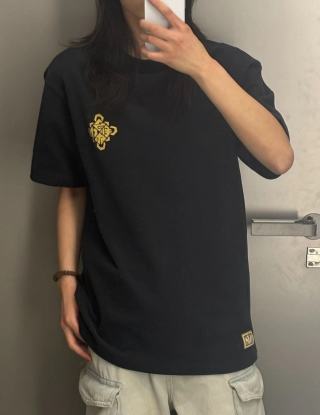 Adidas Originals Black Graphic T-Shirt with Vintage Dog Print view 3