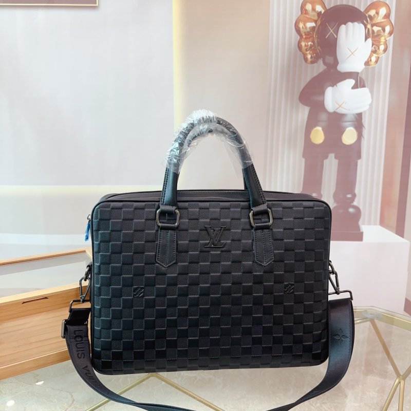 Louis Vuitton Damier Infini Briefcase Black