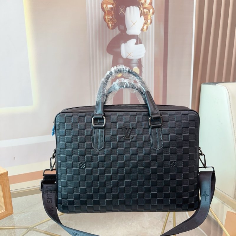 Louis Vuitton Damier Infini Briefcase Black view