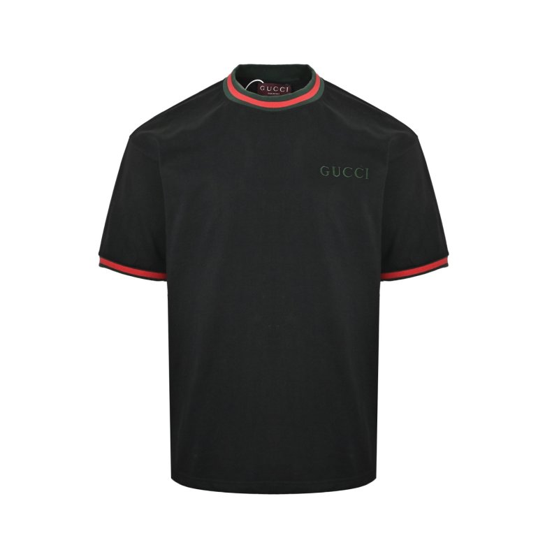 Gucci Logo Black Short Sleeve T-Shirt view