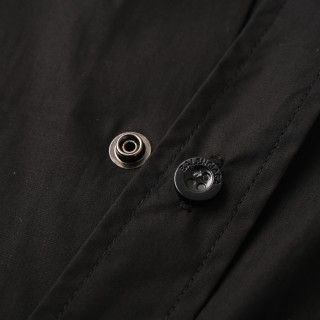 Balenciaga Black Logo Overshirt view 8