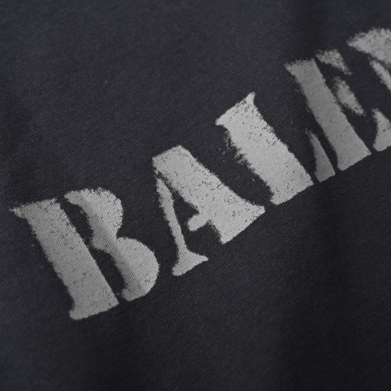 Balenciaga Black Logo Overshirt view