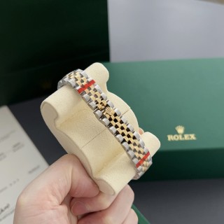 Rolex Datejust 31mm Two-Tone White Diamond Dial Watch view 5