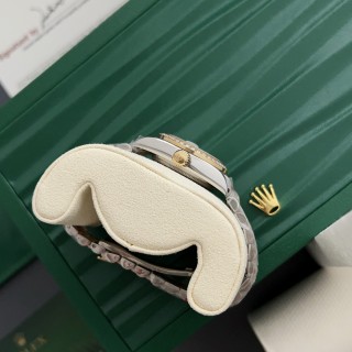 Rolex Datejust 31mm Two-Tone White Diamond Dial Watch view 7