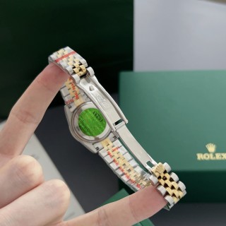Rolex Datejust 31mm Two-Tone White Diamond Dial Watch view 8