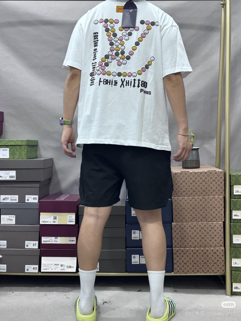 White Studded Short Sleeve T-Shirt view