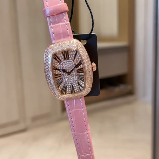 Franck Muller Ellipse Diamond-Set Rose Gold Watch view 2