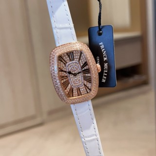 Franck Muller Ellipse Diamond-Set Rose Gold Watch view 4
