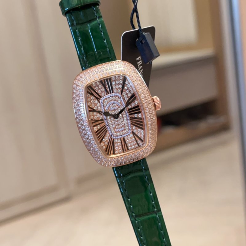 Franck Muller Ellipse Diamond-Set Rose Gold Watch view