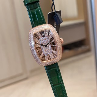 Franck Muller Ellipse Diamond-Set Rose Gold Watch view 6