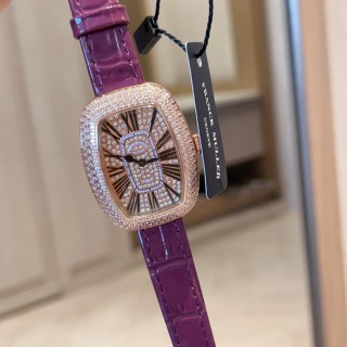 Franck Muller Ellipse Diamond-Set Rose Gold Watch view 7