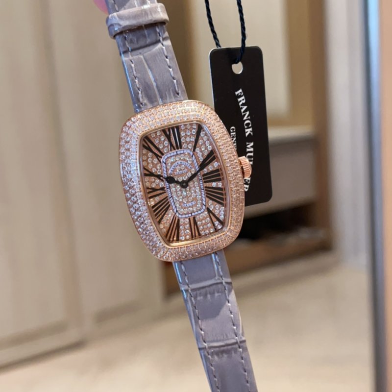 Franck Muller Ellipse Diamond-Set Rose Gold Watch view