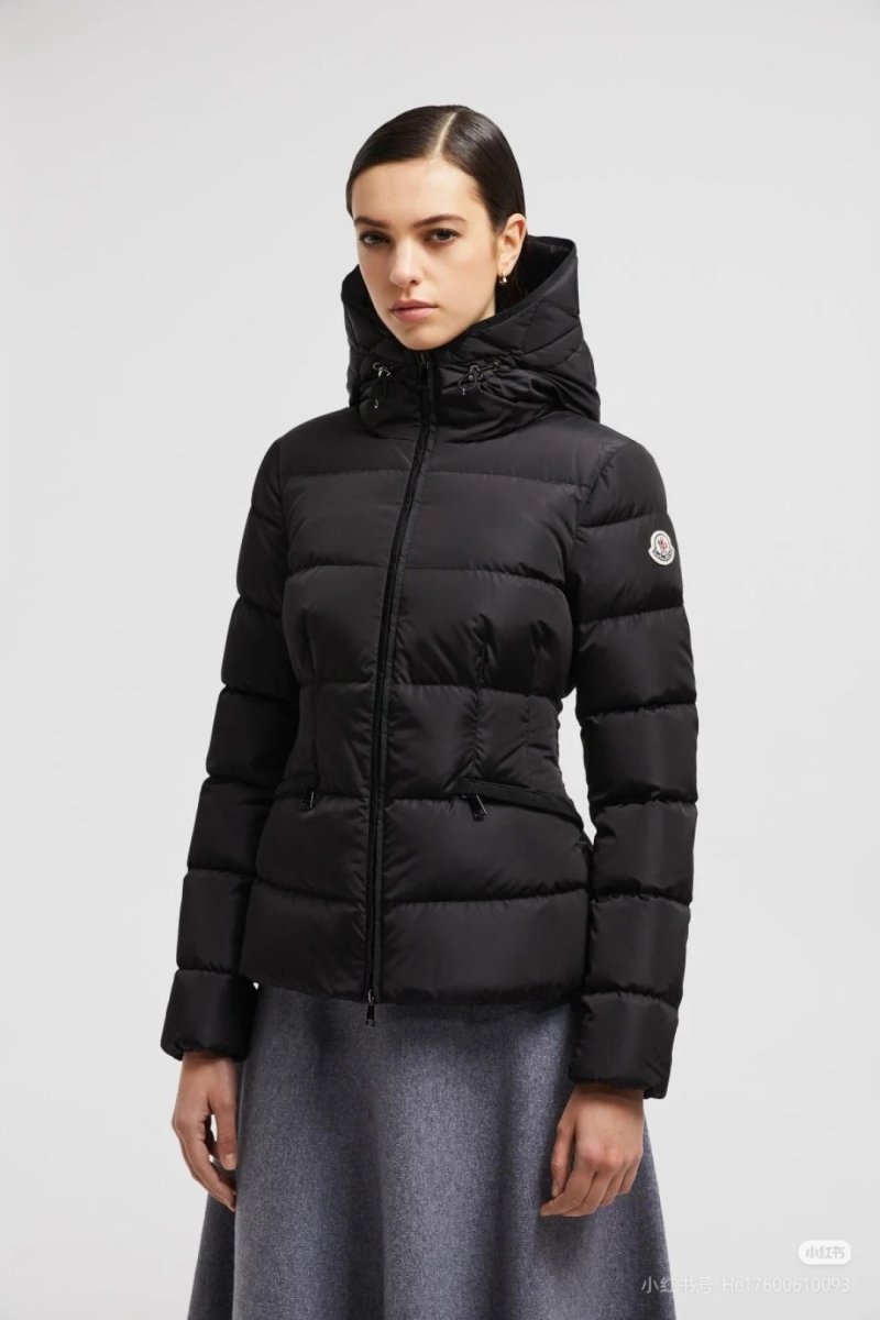 Moncler Black Quilted Down Puffer Jacket view