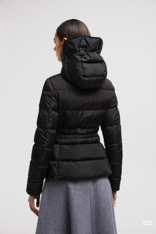 Moncler Black Quilted Down Puffer Jacket view 7