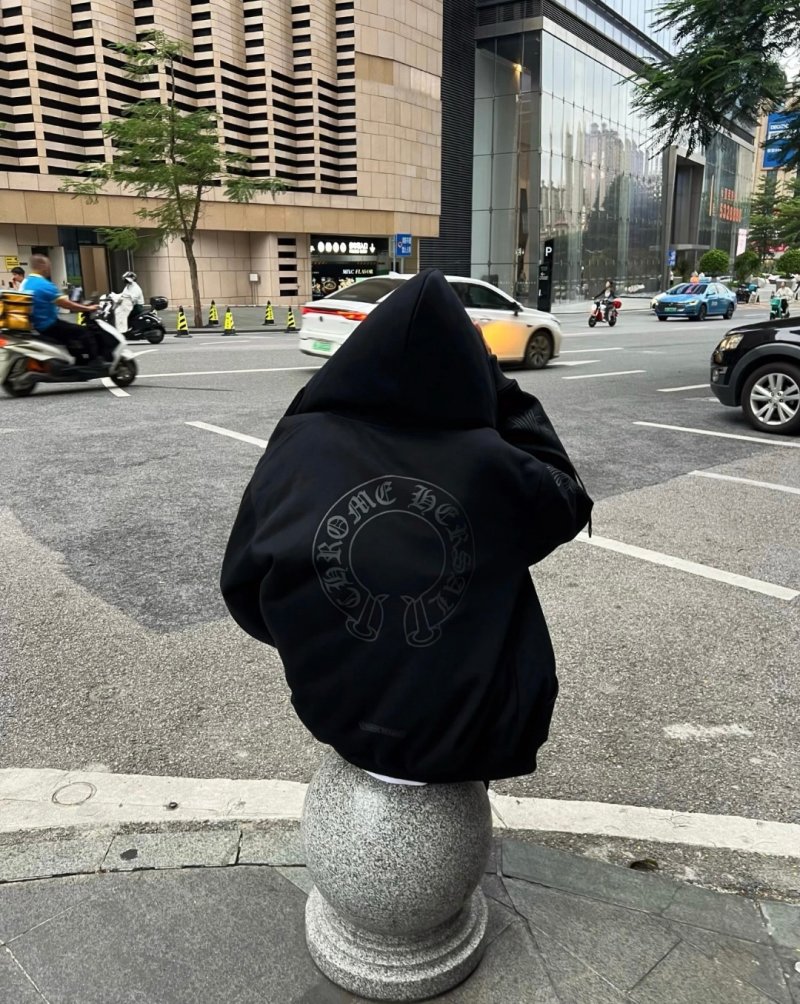 Prada Black Wool Blend Zip Jacket view