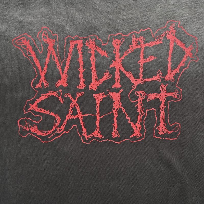 Wicked Saint Black Red Graphic T-Shirt view