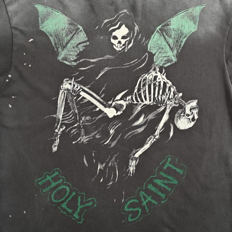 Wicked Saint Black Red Graphic T-Shirt view