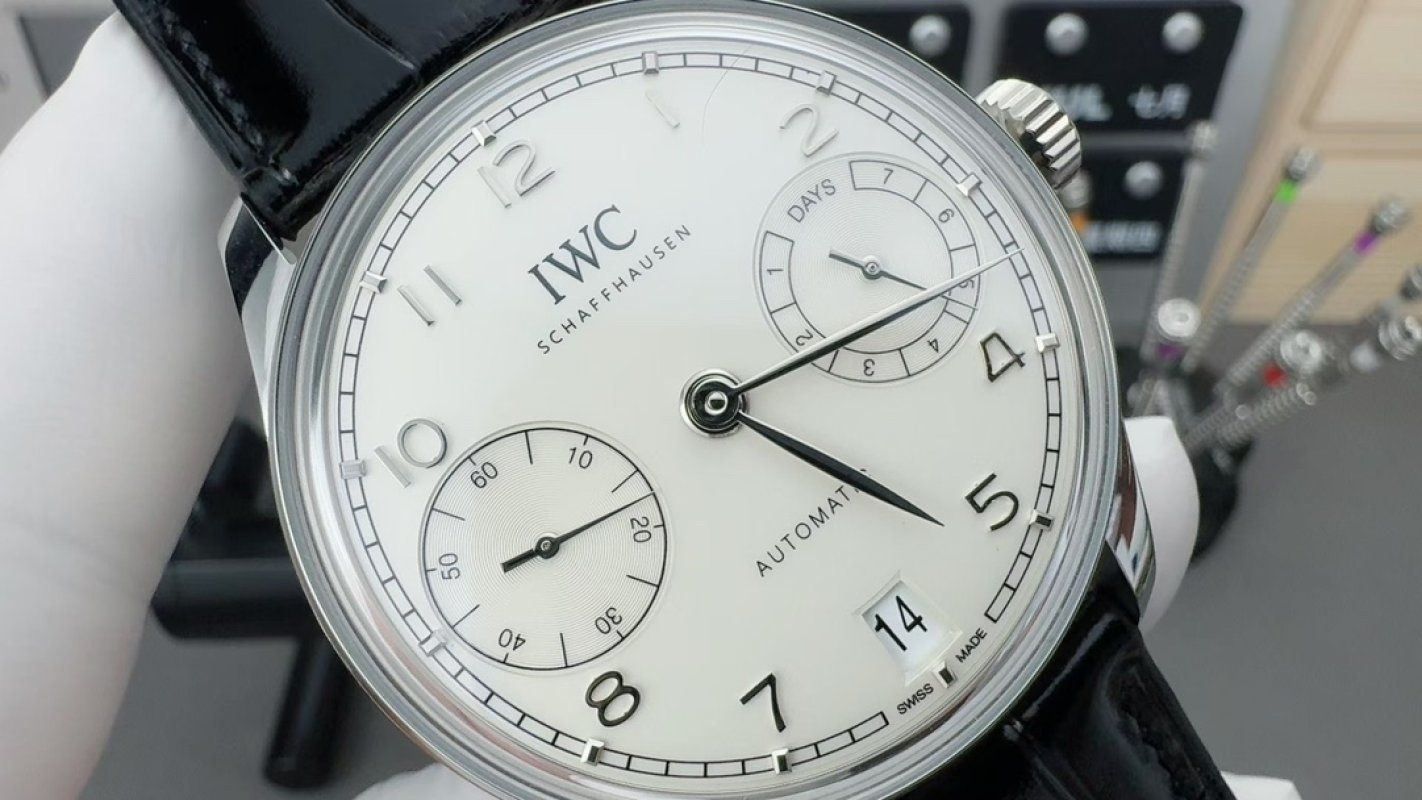 IWC Portugieser 7-Day Automatic Silver Dial Watch view