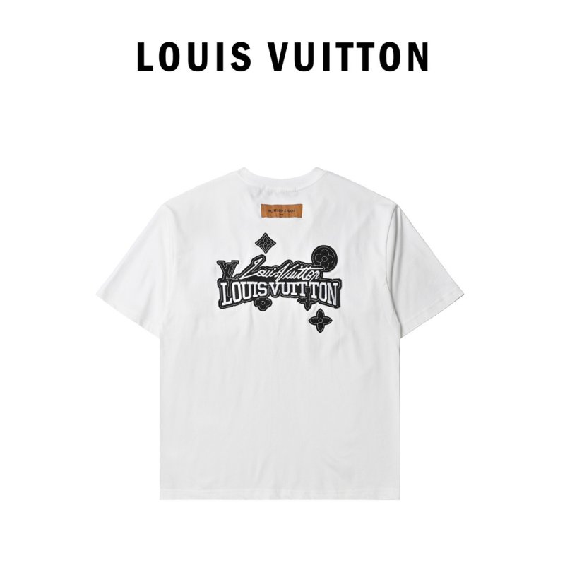 White Logo Short Sleeve T-Shirt view