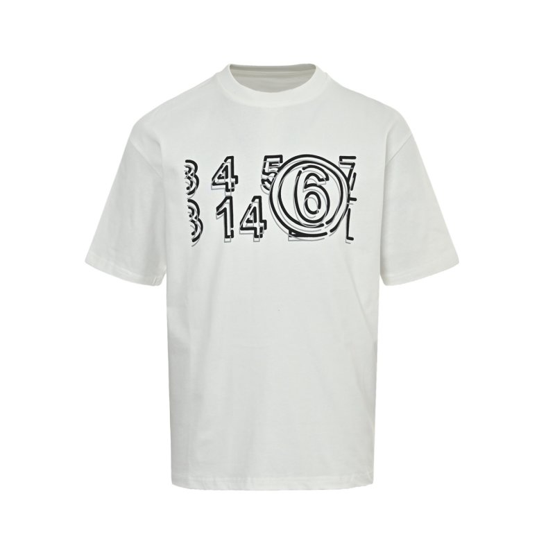 White Graphic Print Short Sleeve T-Shirt view