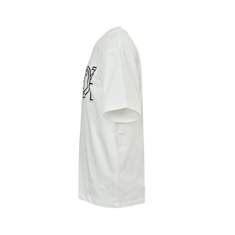 White Graphic Print Short Sleeve T-Shirt view