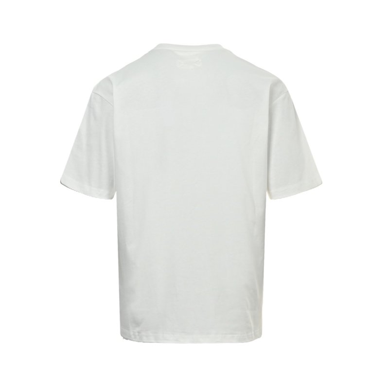 White Graphic Print Short Sleeve T-Shirt view
