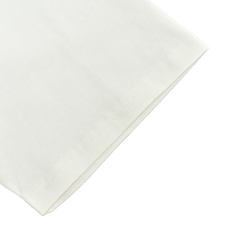 White Graphic Print Short Sleeve T-Shirt view