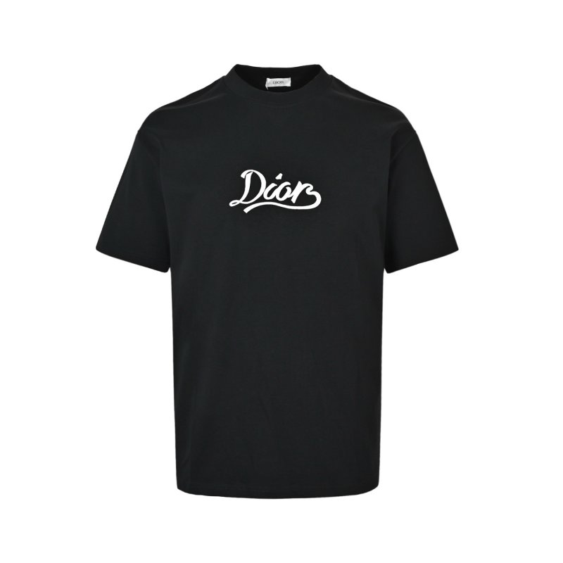 Black Script Logo Oversized T-Shirt view
