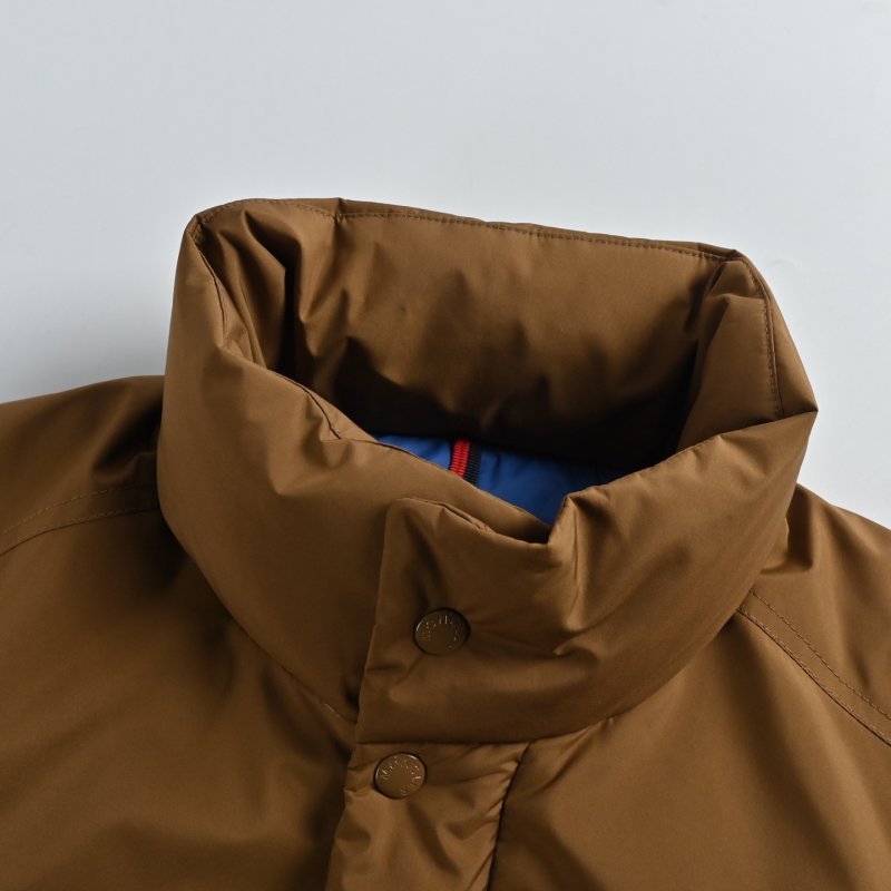 Moncler Caramel Puffer Down Jacket view