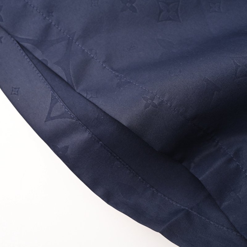 Louis Vuitton Monogram Nylon Beach Shorts Navy view
