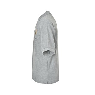 Polo Ralph Lauren Bear Logo Grey Polo Shirt view 6