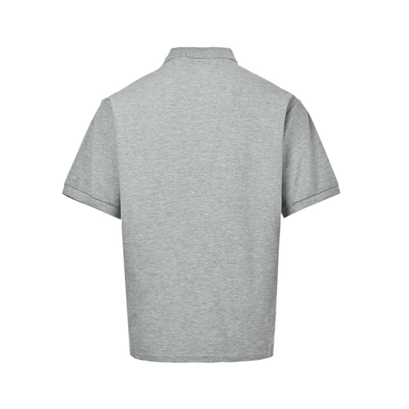 Polo Ralph Lauren Bear Logo Grey Polo Shirt view