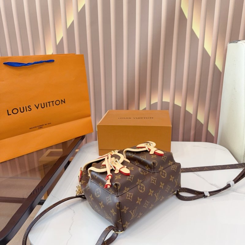 Louis Vuitton Monogram Canvas Bucket Backpack with Chain Strap view