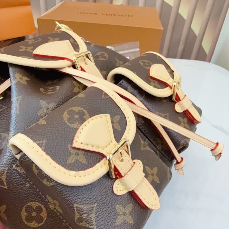 Louis Vuitton Monogram Canvas Bucket Backpack with Chain Strap view