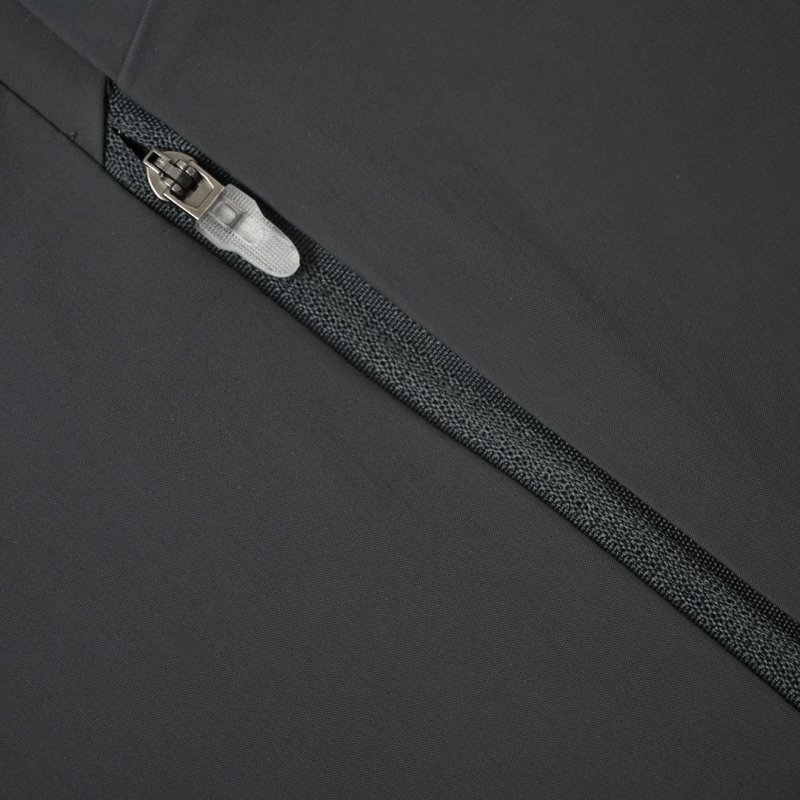 On Black Lightweight Hooded Running Jacket view