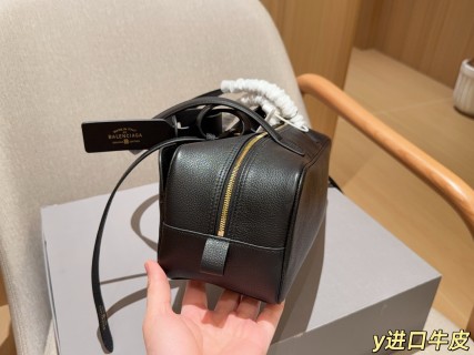 Balenciaga Black Bowling Shoulder Bag view 5