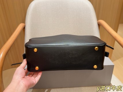 Balenciaga Black Bowling Shoulder Bag view 6