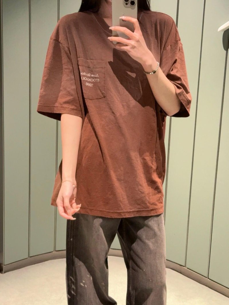 Essentials Pocket T-Shirt Brown view